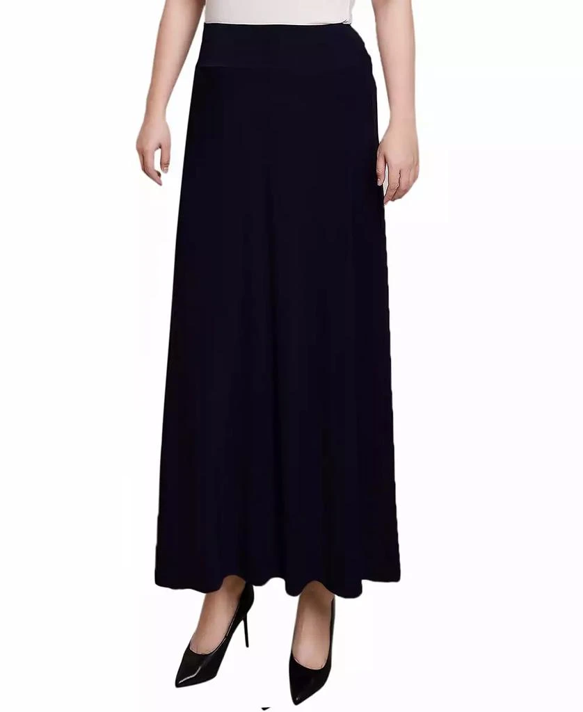 NY Collection Petite Wide Yoked Maxi Skirt 3