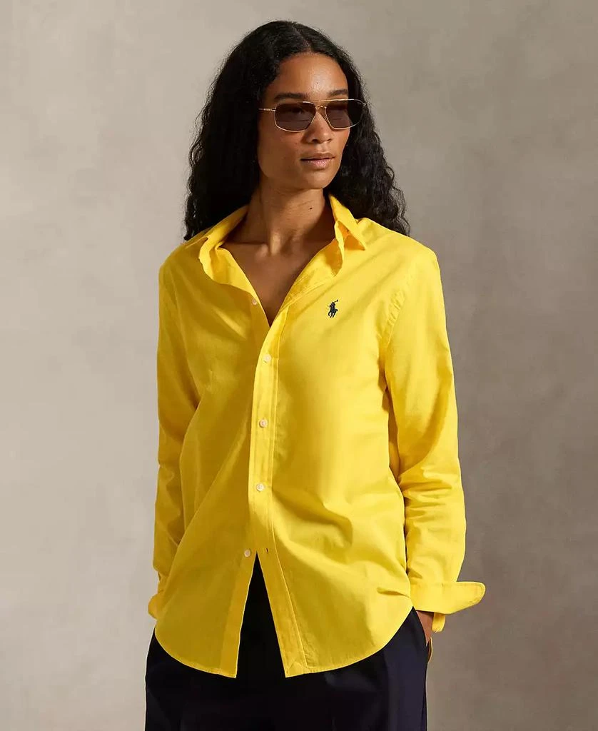 Ralph Lauren Women's Classic-Fit Cotton Twill Shirt 9