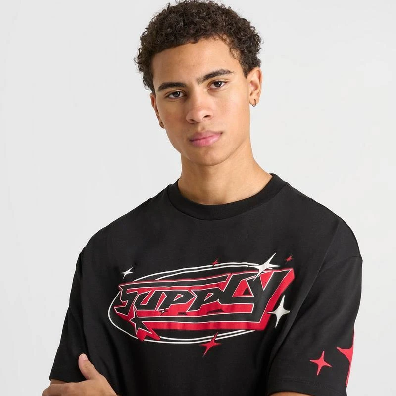 SUPPLY & DEMAND Men's Supply & Demand Slain Graphic T-Shirt 5