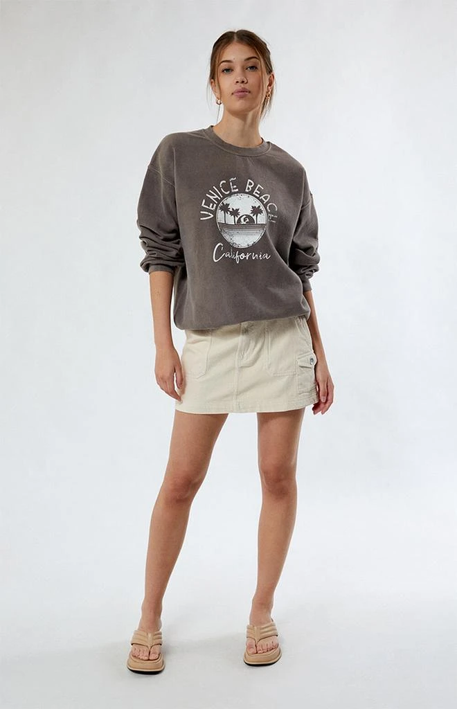 Daisy Street Venice Beach Crew Neck Sweatshirt 4