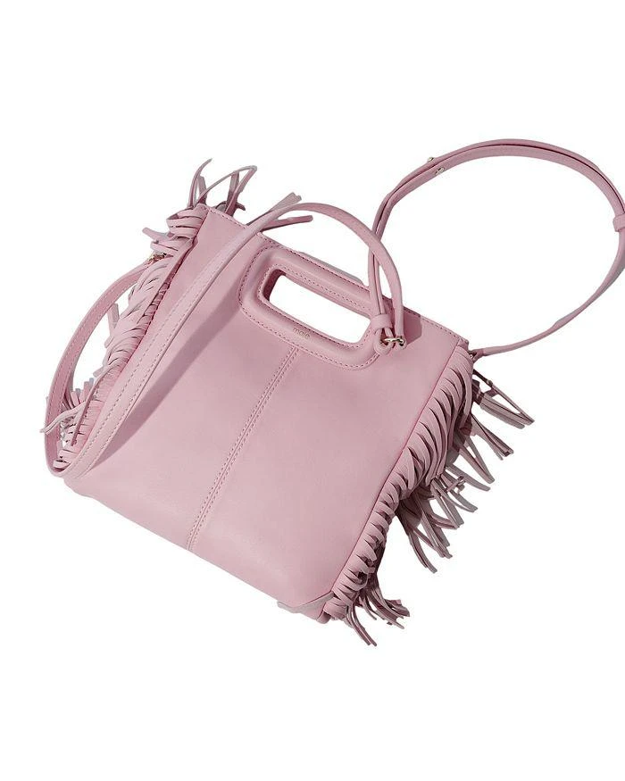 Maje M Fringe Leather Crossbody Bag 6