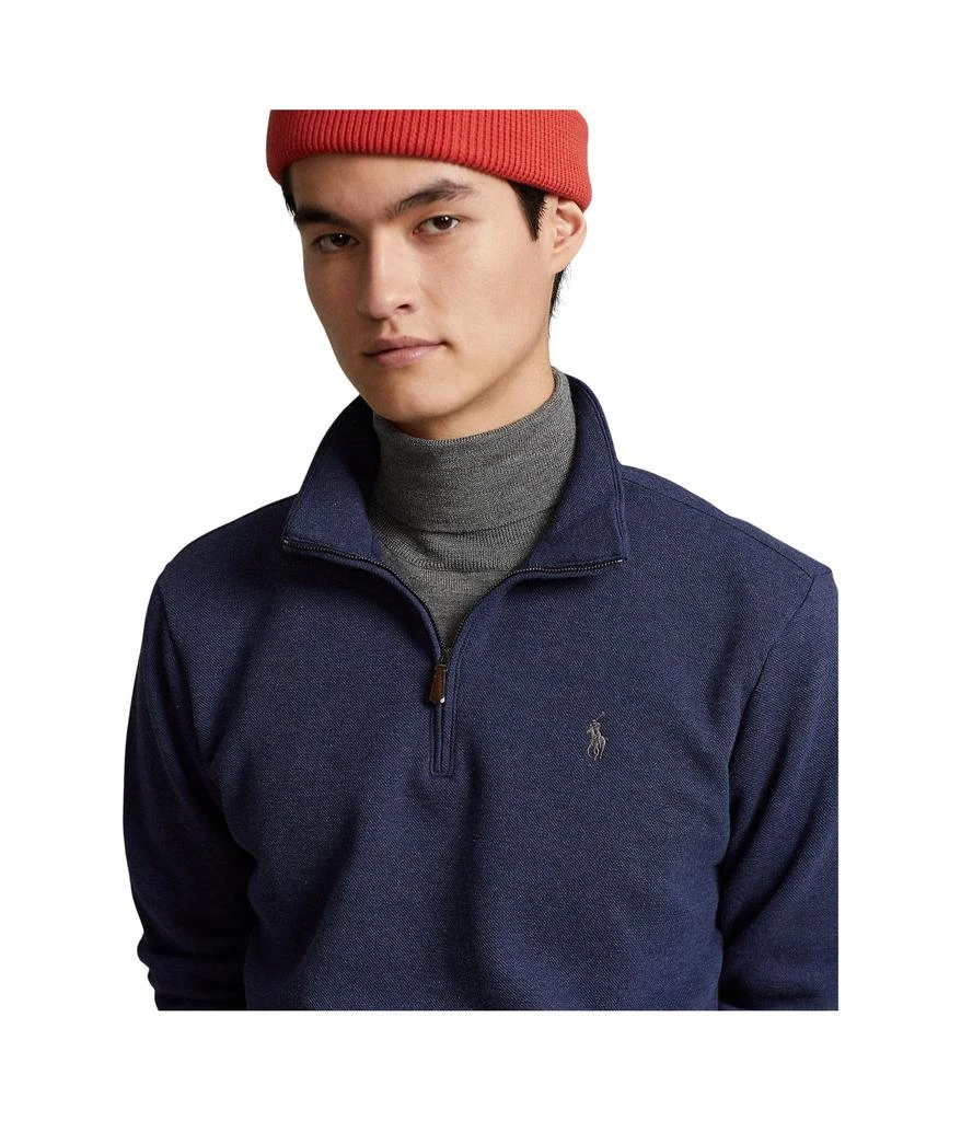 Polo Ralph Lauren Double Knit Mesh 1/4 Zip Sweatshirt 3