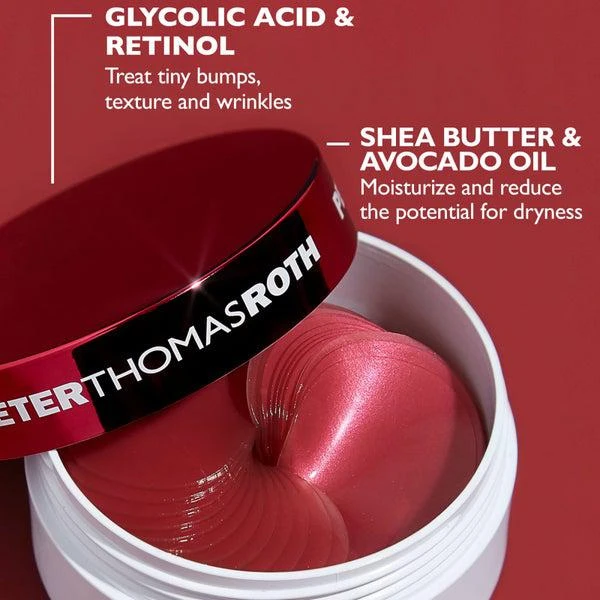 Peter Thomas Roth Peter Thomas Roth Even Smoother Glycolic Retinol Hydra-Gel Eye Patches 30g 6
