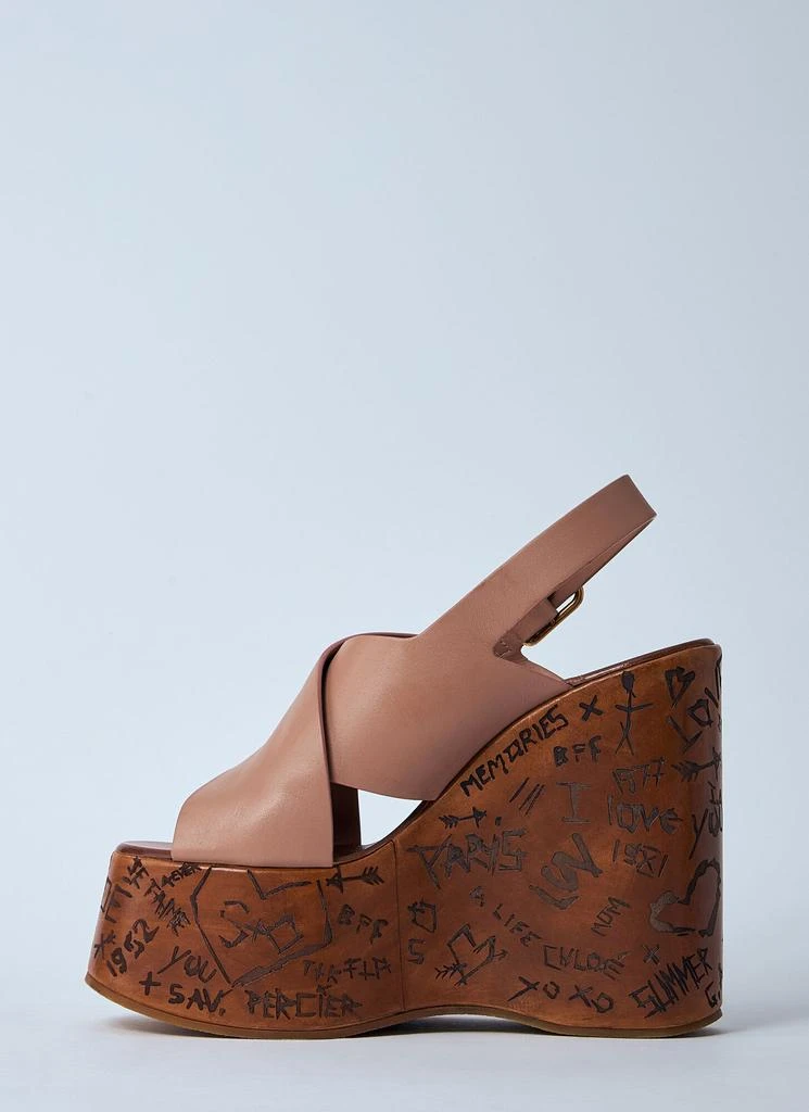 Chloé Maxime Wedge Sandal 4