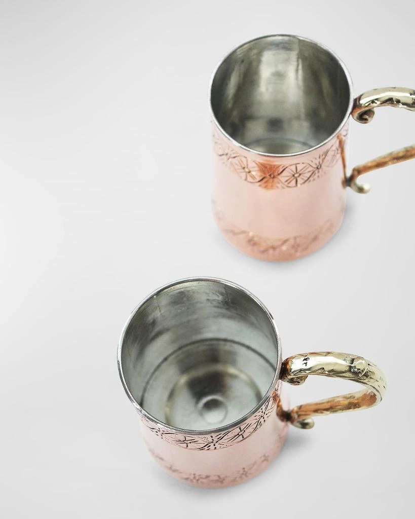 Coppermill Kitchen Vintage-Inspired Tankard Steins, Set of 2 3