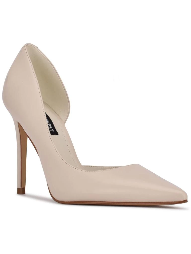 Nine West Folowe  Womens Pointed Toe Leather Pumps 1