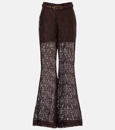 Zimmermann Lace flared pants 1