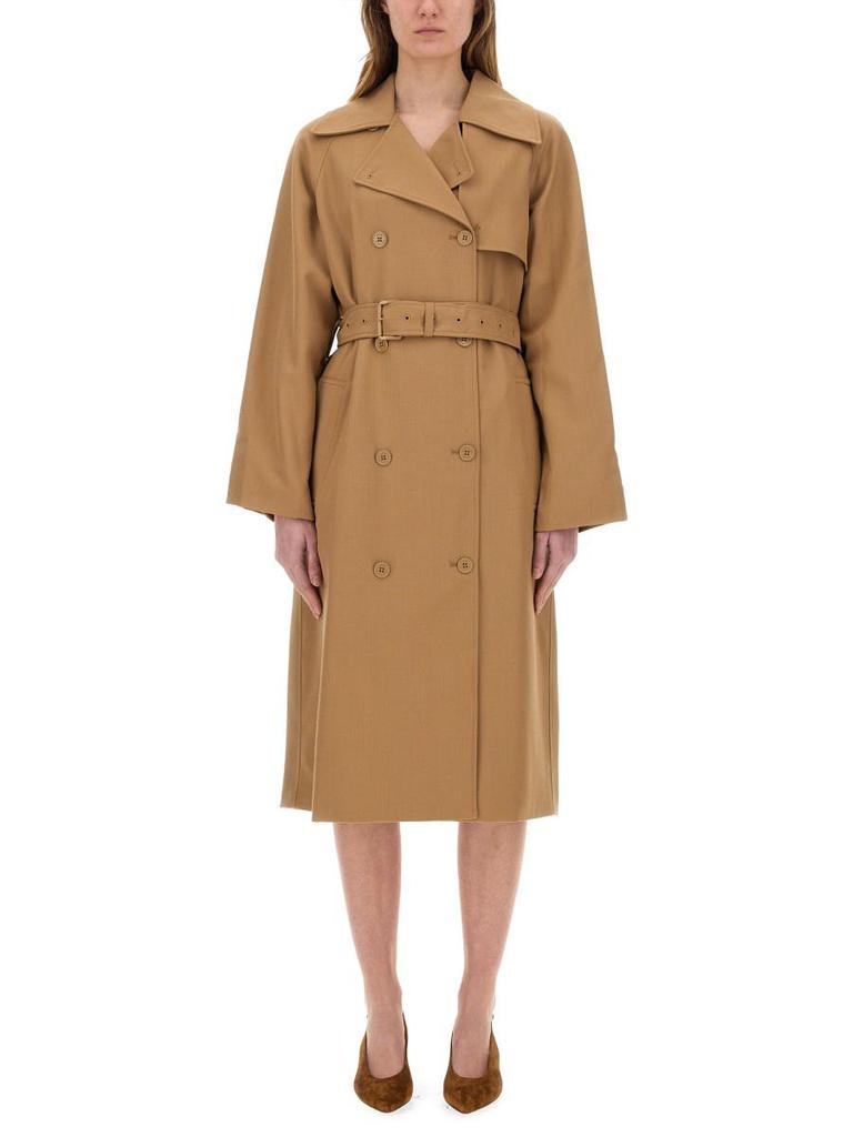 【送料&関税込】Michael Kors Belted Twill Trench Coat Michael Kors Michael Michael Kors Belted Twill Trench Coat