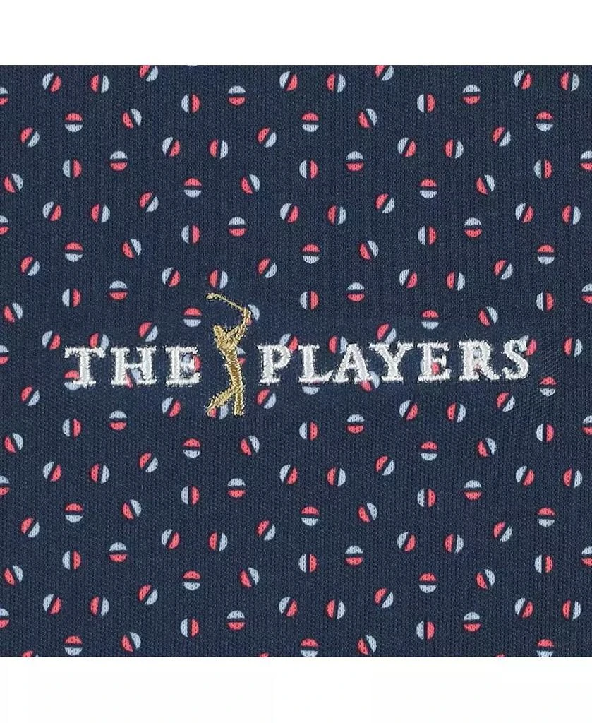 FootJoy Men's Navy THE PLAYERS ProDry Bounce Print Stretch Pique Polo Shirt 2