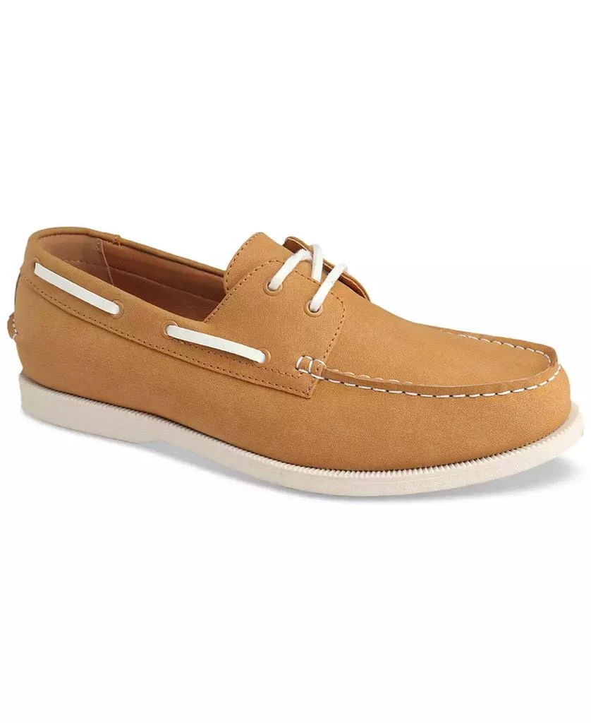 Club Room Men's Elliot Lace-Up Boat Shoes, Created for Macy's 1