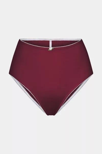 RAT BOI RAT BOI High Rise Lace Trim Undie 4