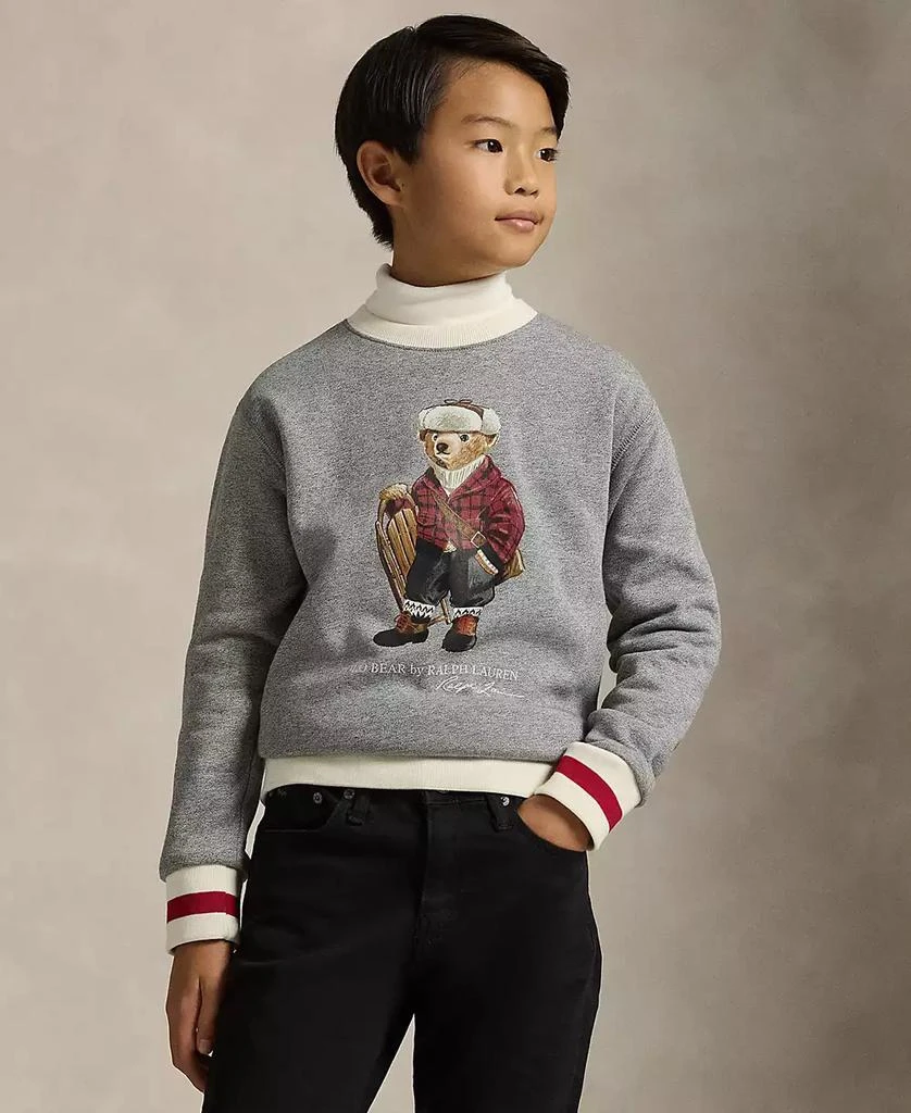 Ralph Lauren Boys
 8-20 Polo Bear Fleece Sweatshirt
