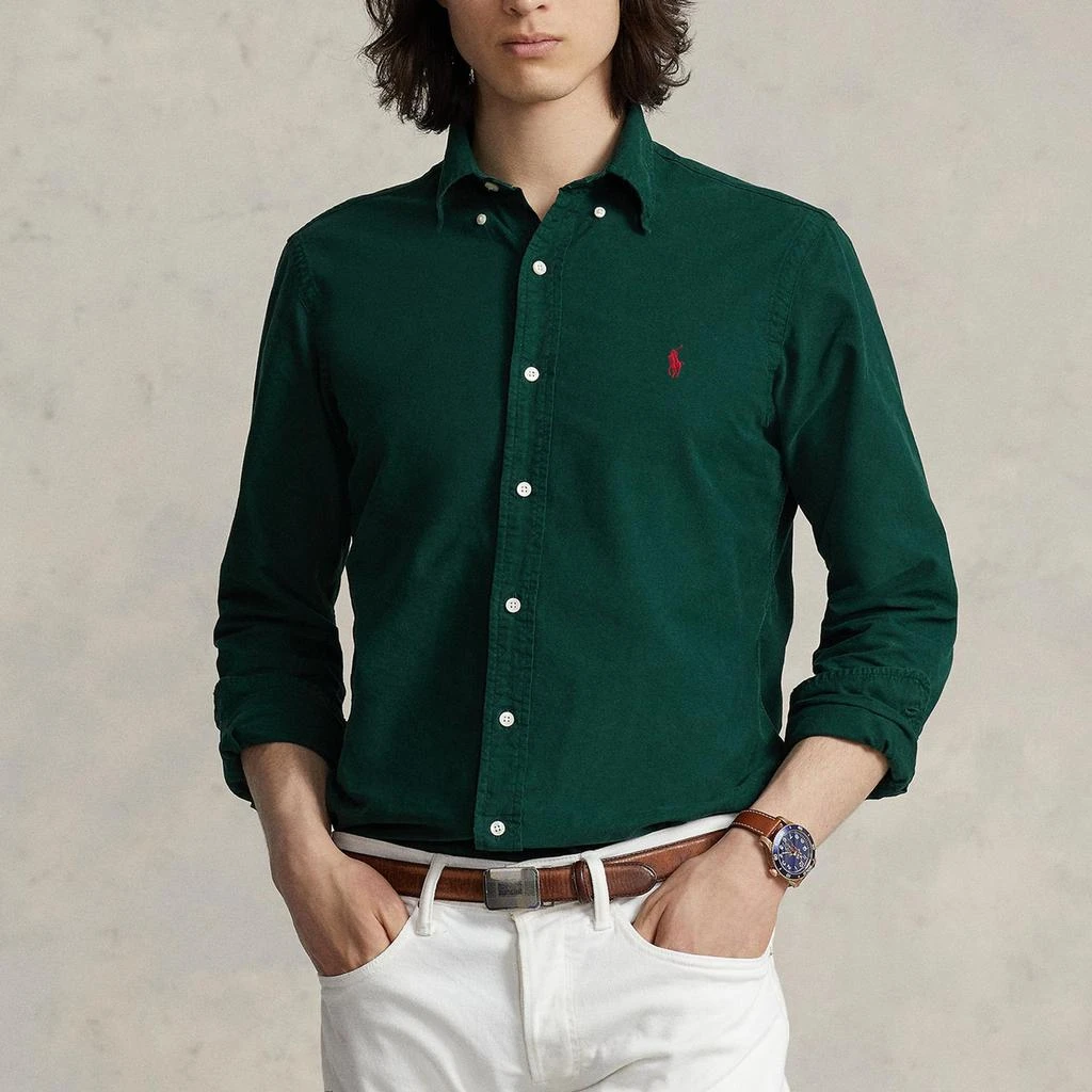 Ralph Lauren Polo Ralph Lauren Custom-Fit Garment-Dyed Cotton Oxford Shirt 2
