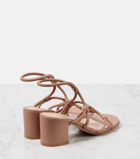 Gianvito Rossi Cage 60 leather sandals 2