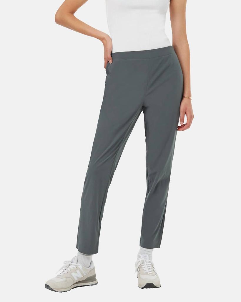 tentree Saturna Inmotion Lightweight Pant In Urban Green