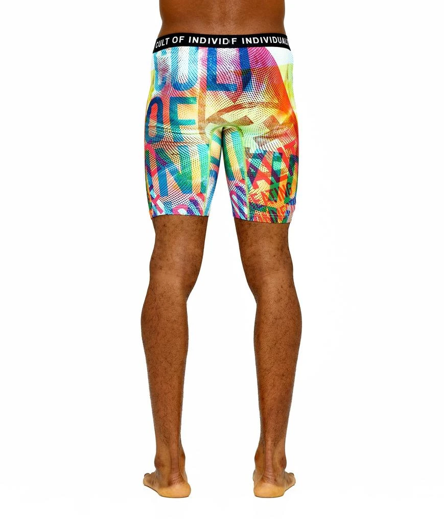 Cult Of Individuality CULT BRIEFS  2 PACK "PARADISE" PRINT/SURF BLUE SOLID 5