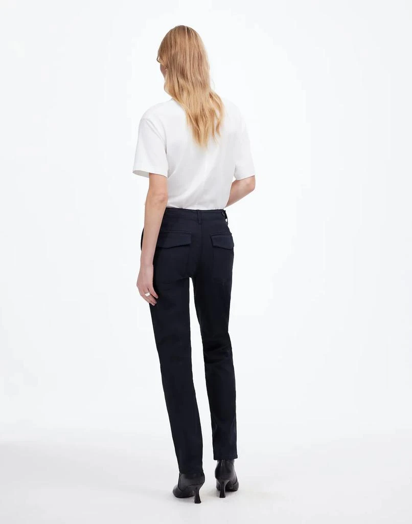 Madewell The Slim Straight Utility Pant in Garment Dye 4