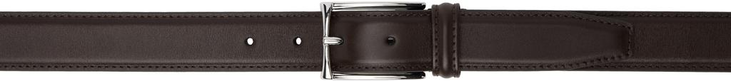 Andersons Brown Narrow Stitch Trimmed Formal Belt