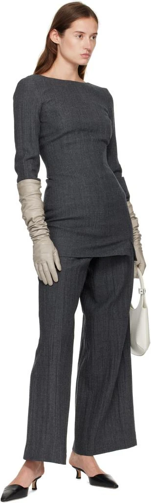 Handsome Stockholm Beige Essentials Extra Long Gloves 3
