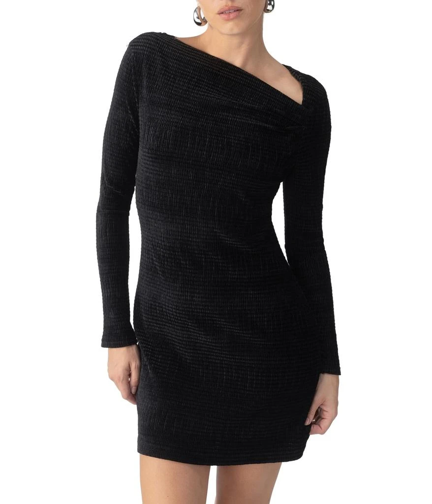 Sanctuary Velvet Asymmetrical Dress 1
