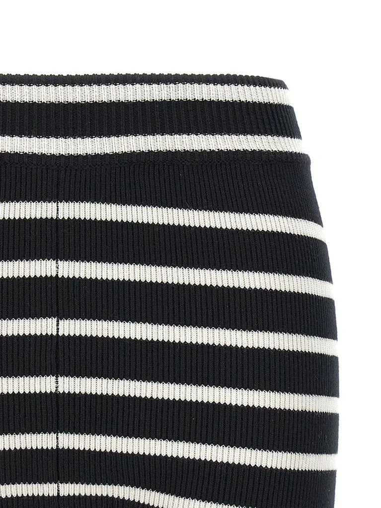 Ami Paris Ami Paris Striped Knitted Shorts 3