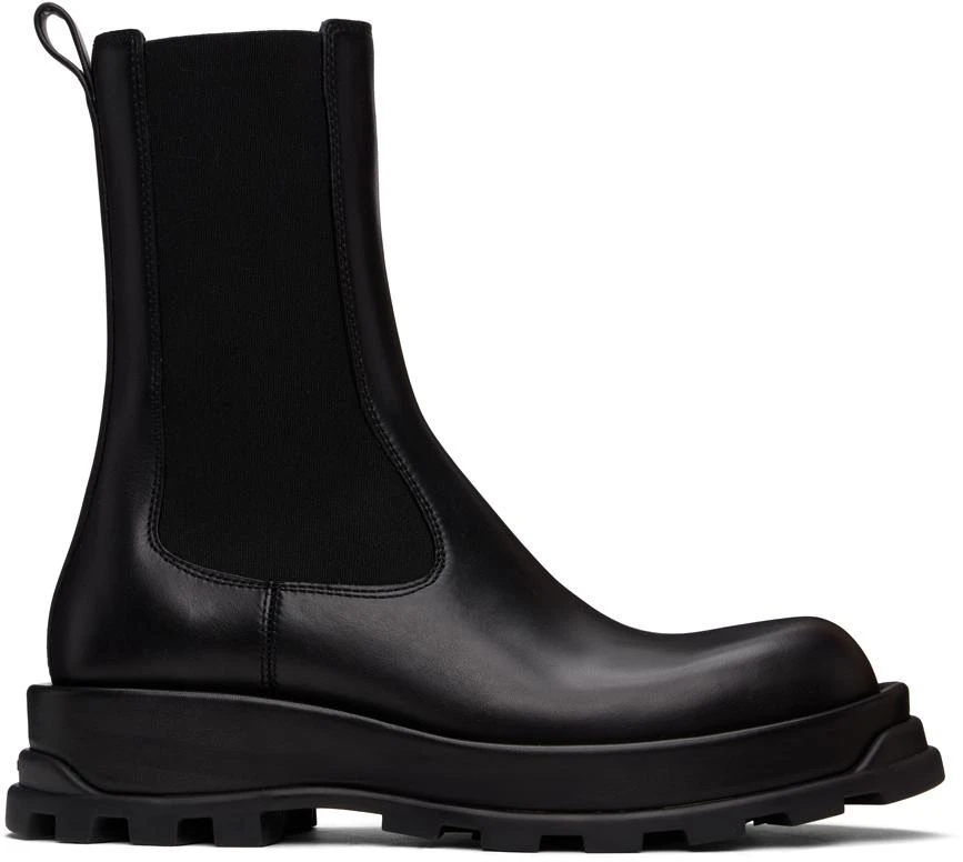 Jil Sander Chelsea Boots Shop Black Ankle Chelsea Boots On Sale At