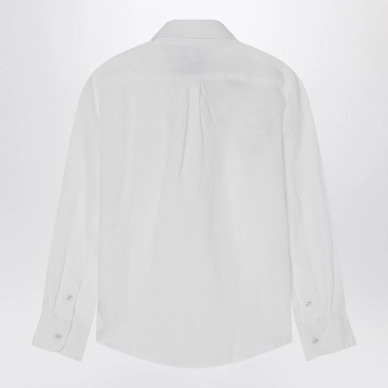 Ralph Lauren White linen button-down shirt 2