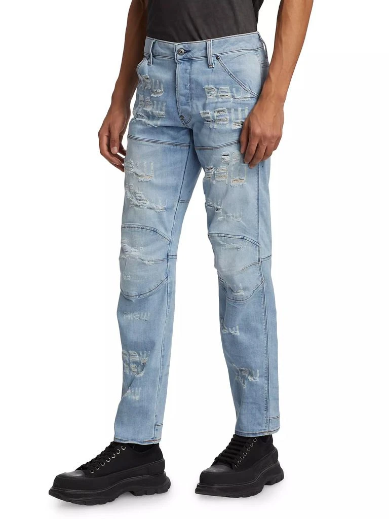 G-Star RAW 5620 Distressed Slim-Fit Jeans 4