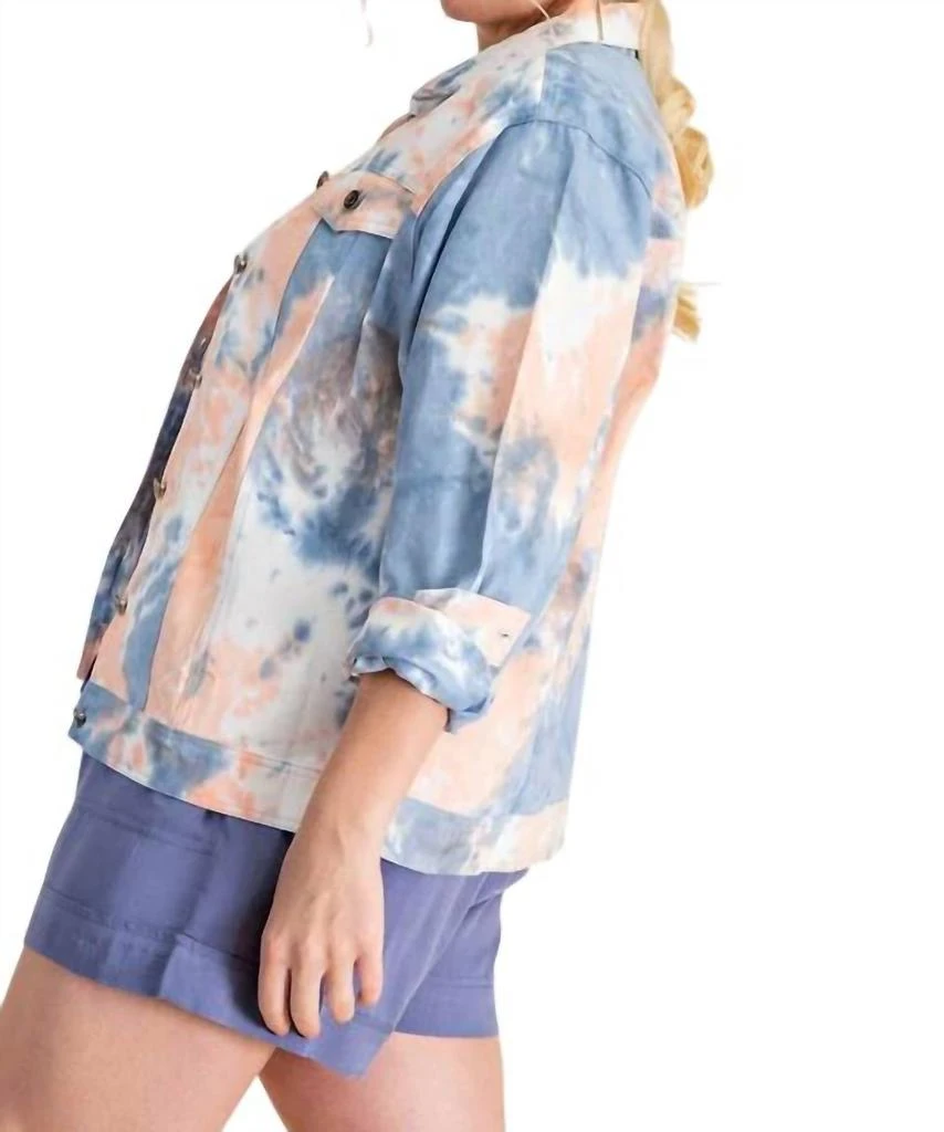 Kori Kori - TIE -DYED DENIM TRUCKER JACKET 2