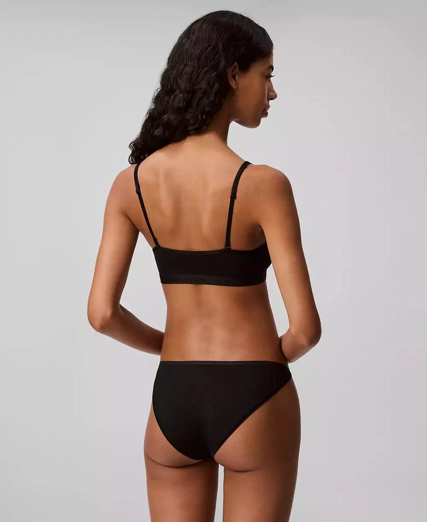 Calvin Klein Women's Form To Body Lightly Lined Bralette Bra QF7554 4