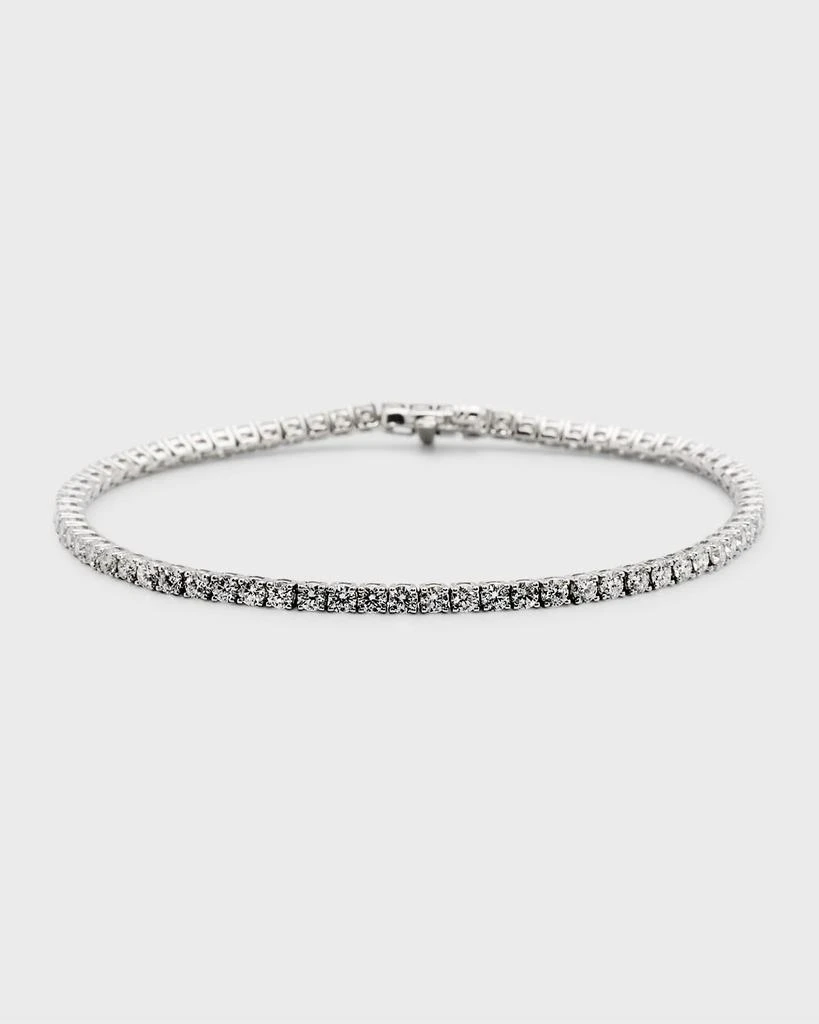 Neiman Marcus Diamonds 18K White Gold Diamond Tennis Bracelet