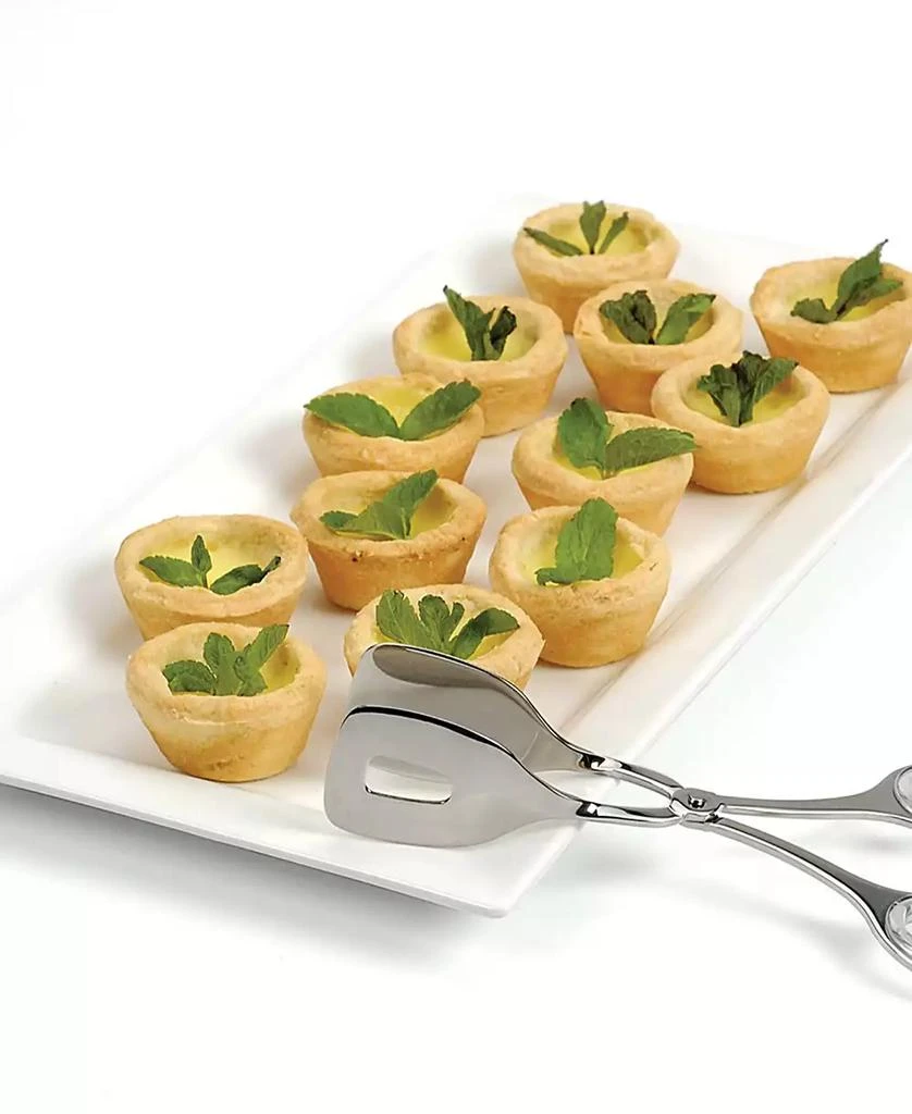 RSVP International Endurance Stainless Steel 8" Small Serving Tongs 10