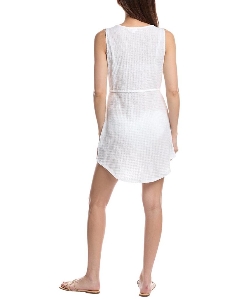Ibiza IBIZA Deep V-Neck Drawstring Waist Top