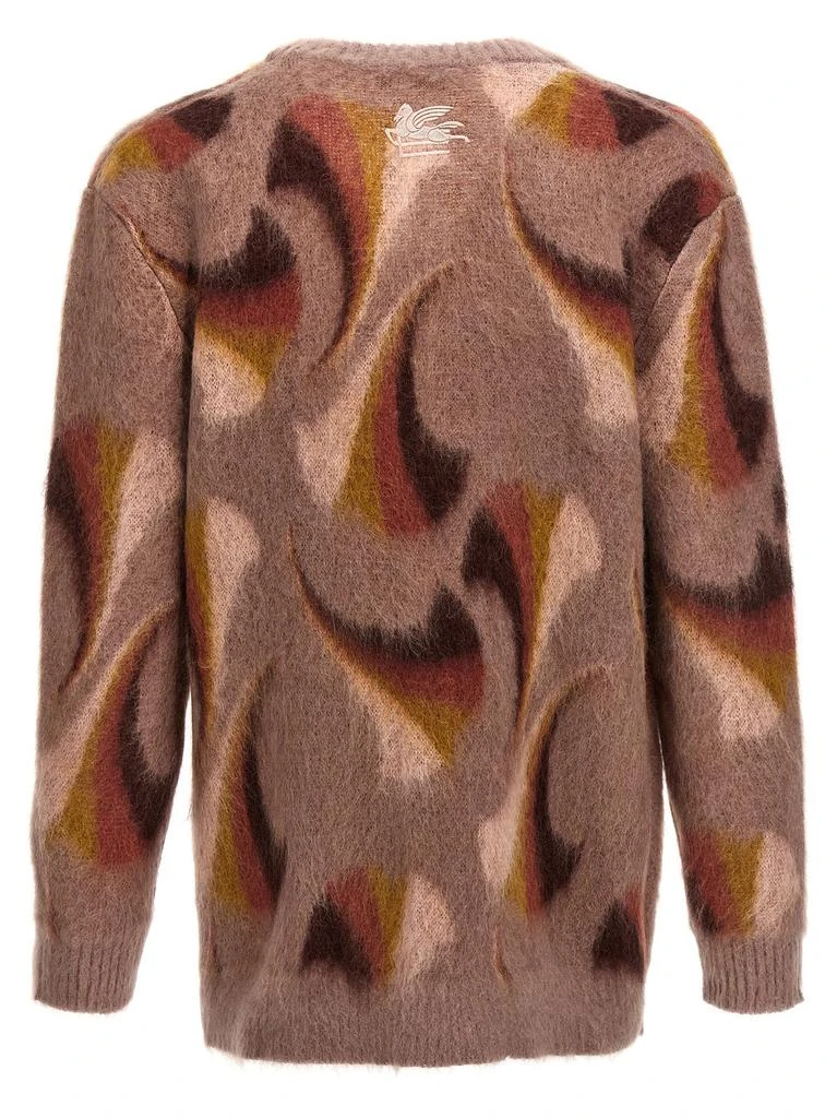 ETRO Etro Button-Up Jacquard Knitted Cardigan 2