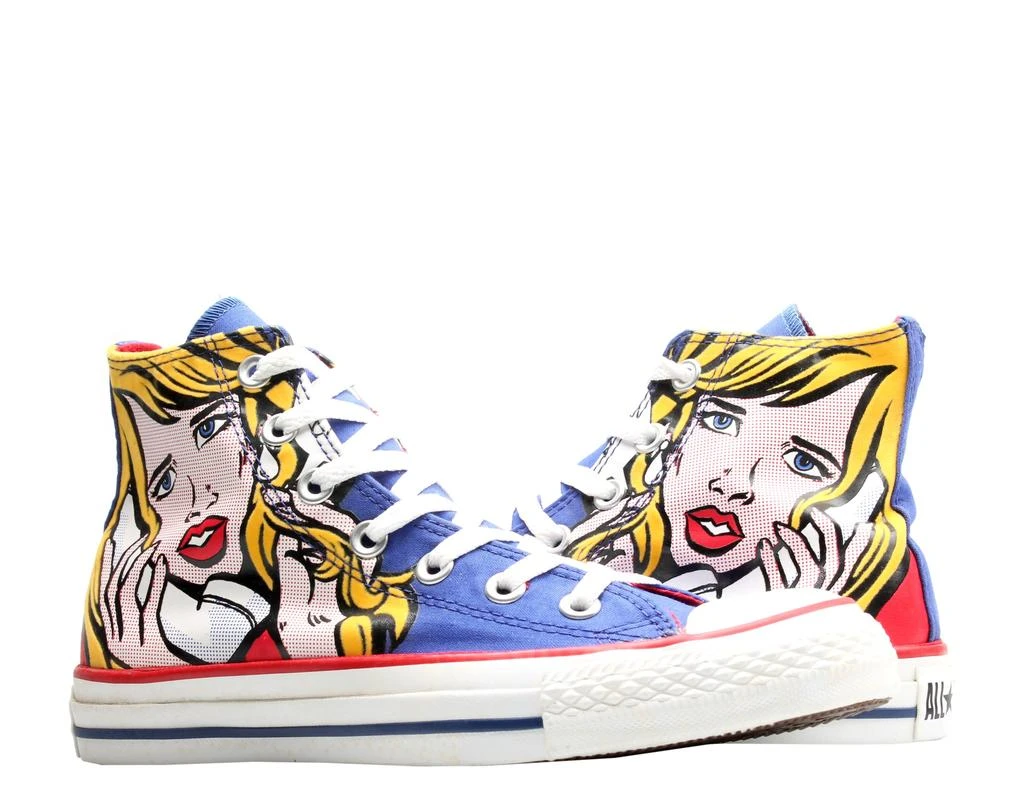 Converse Chuck Taylor All Star Pop-Art Print Royal/Yellow Hi Sneakers 113848 1