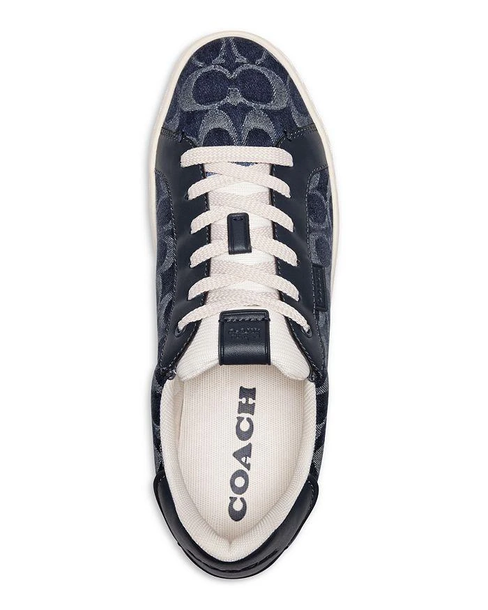 Coach Women's Lowline Signature C Denim Sneakers 4