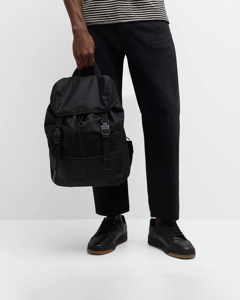 Yves Saint Laurent Men's Nylon and Leather Backpack 2