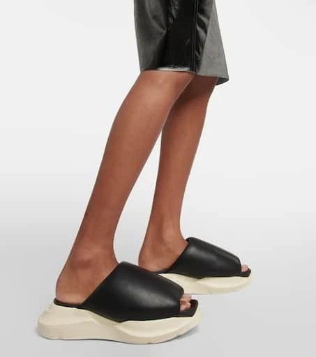 Rick Owens Leather slides 4