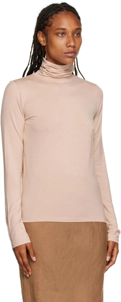 Baserange Beige Bamboo Turtleneck 2