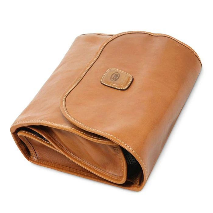 Bric's Life Pelle Leather Tri-Fold Toiletry Kit 5