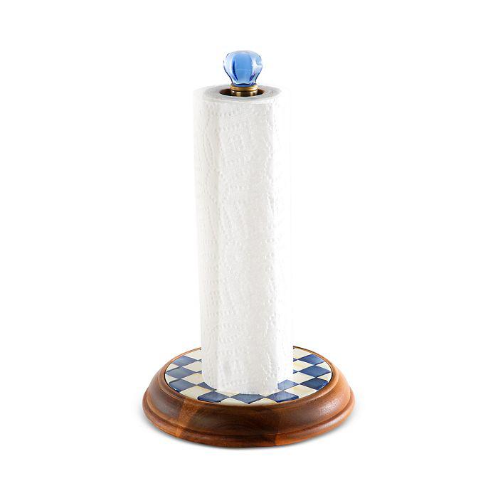 MacKenzie-Childs Royal Check Paper Towel Holder