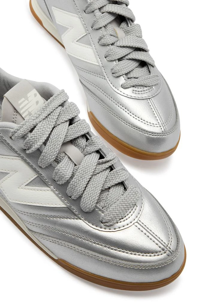 New Balance RC42 panelled metallic-leather sneakers 3