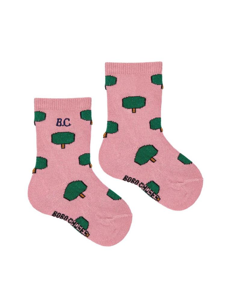 BOBO CHOSES Bobo Choses Tree Pattern Long Socks