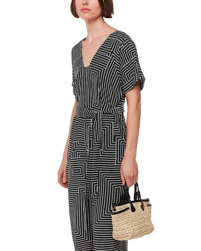 Whistles Angled Stripe Jumpsuit 3