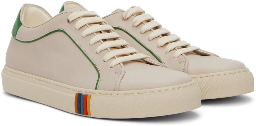 Paul Smith Beige Basso Sneakers 4