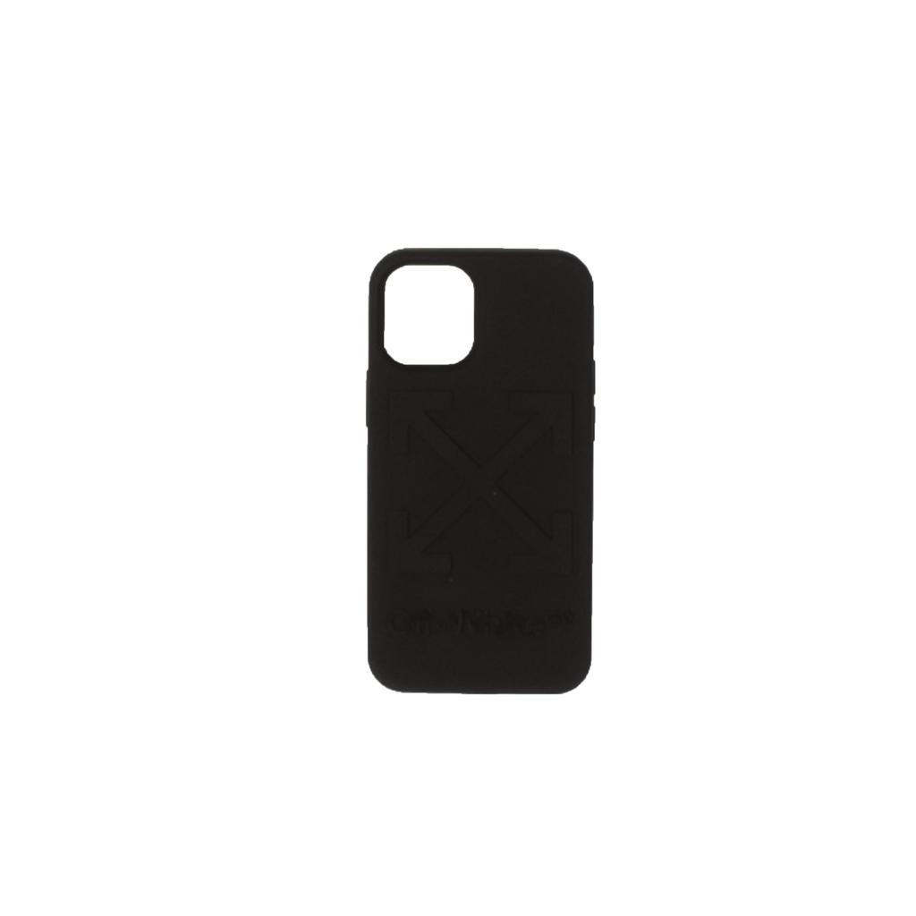 ★OFF-WHITE★IPHONE 13 PRO MAX BLACK CASE WITH ARROW LOGO★ Off-White Off-White Logo Printed iPhone 13 Pro Max Case