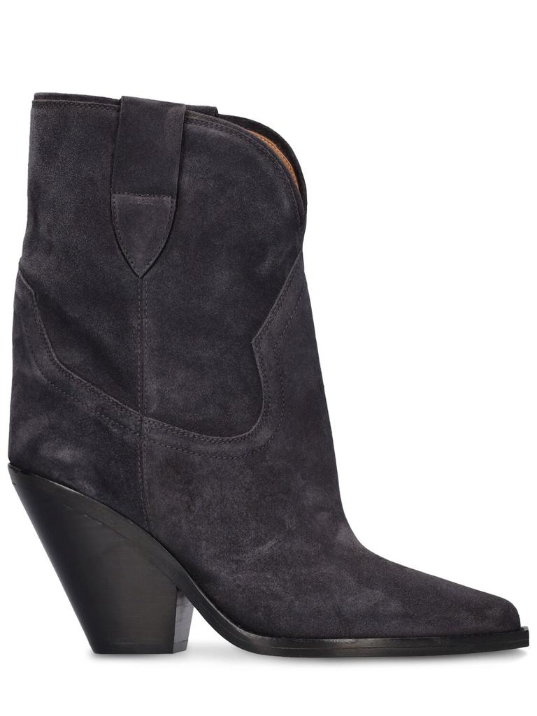 ISABEL MARANT 90mm Leyane Suede Ankle Boots