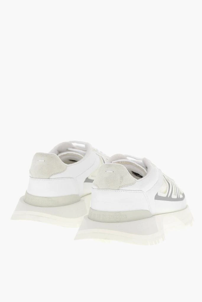 MAISON MARGIELA Maison Margiela MM6 Low-Top Sneakers With Contrasting Details 2