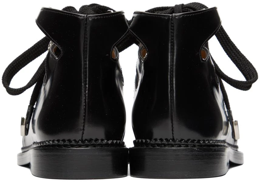 Toga Pulla SSENSE Exclusive Black Lace-Up Shoes 2