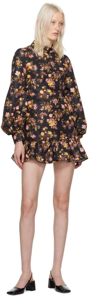 Kika Vargas Black Cher Minidress 4